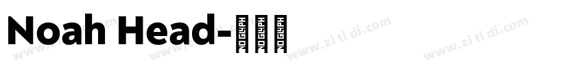 Noah Head字体转换